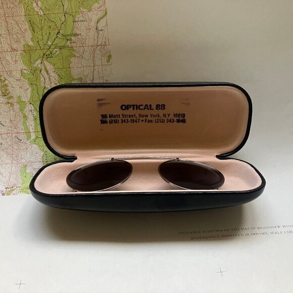 Illesteva Capri Clip-On Sunglasses - Picture 4 of 7